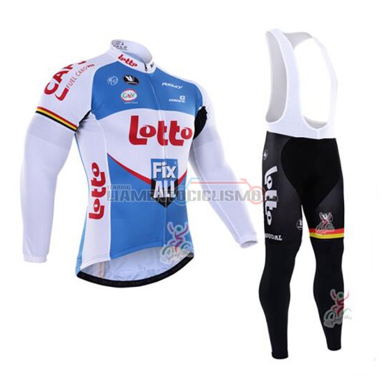 Abbigliamento Ciclismo Lotto ML 2016 bianco e blu